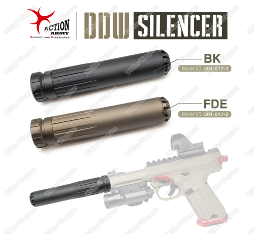 Action Army AAC AAP01 Pistol Silencer U-01-017-1 Tan