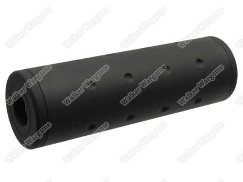 Airsoft Rilfe 14mm Full Metal Silencer - Tan  - Short Type 105mm Fit Pistol And Rifle
