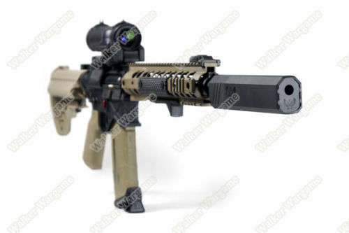 Tactical Airsoft SilencerCo Osprey Suppressor Silencer - Black