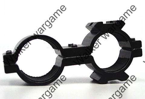 25mm Dual Hole Laser Sight Scope Ring Mount