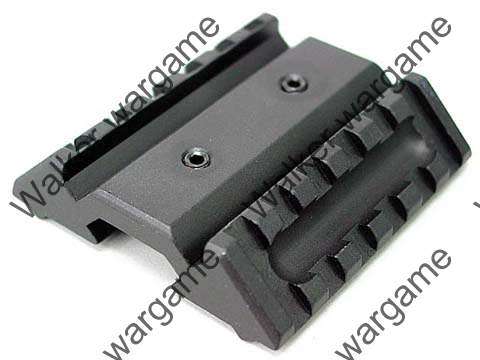 Dual Offset 20mm Side Rail Extension Mount Base