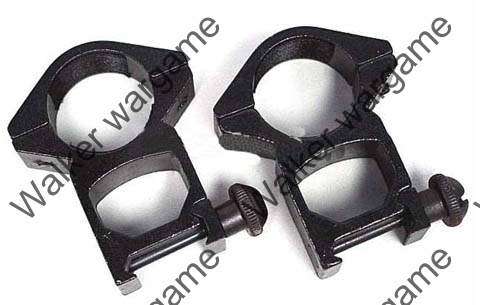 25mm High Scope Ring Mount 20mm RIS Rail