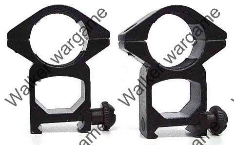 25mm High Scope Ring Mount 20mm RIS Rail