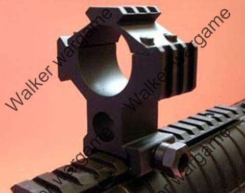 25mm/30mm QD Scope Mount Ring w/20mm Tri-Rail