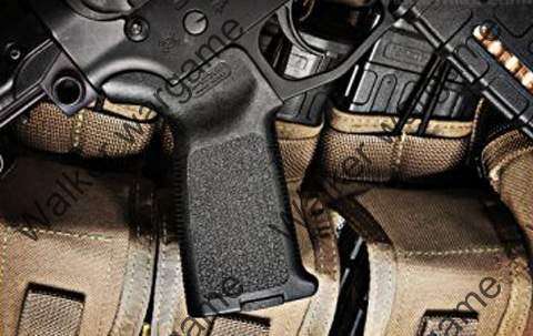 MP PTS MOE Pistol Back Grip for M4/M16 AEG - Black