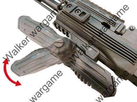 AK Tactical Foldable Foregrip Grip - Black