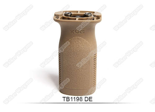 FMA KeyMod KVG Front Railed Vertical Grip Key Mod Slot Key Foregrip  - Tan