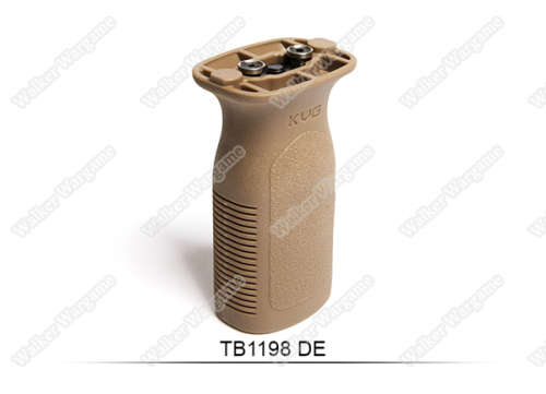 FMA KeyMod KVG Front Railed Vertical Grip Key Mod Slot Key Foregrip  - Tan