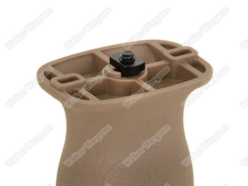 FMA MLOK MVG Front Railed Vertical Grip Slot Key Foregrip - Tan