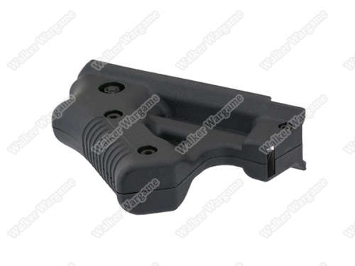 BD Tactical Strike ForeGrip Angled Foregrip Fit All Picatinni Rail Rifle - Black