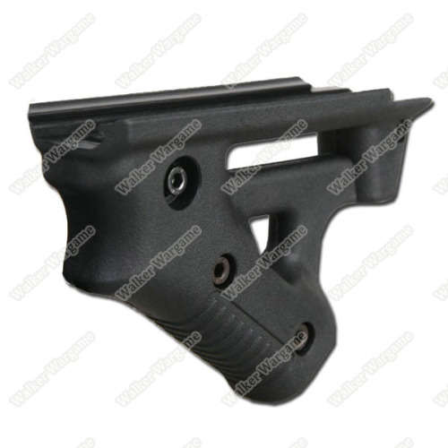 BD Tactical Strike ForeGrip Angled Foregrip Fit All Picatinni Rail Rifle - Black
