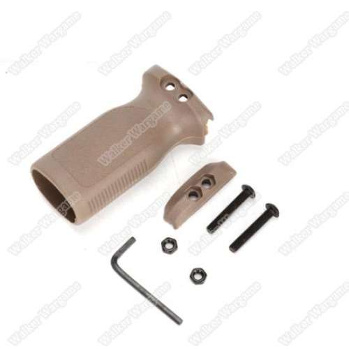 Short Grip RVG Vertical Foregrip Grip  - Tan