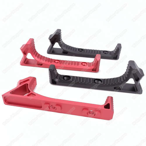 SLR CNC Curved Angled Foregrip Handstop Keymod - Black