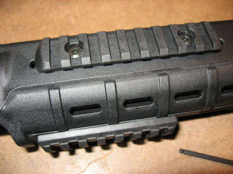 20mm RIS MOE Rail 4 Pcs Set For Handguard
