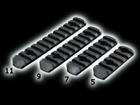 20mm RIS MOE Rail 4 Pcs Set For Handguard