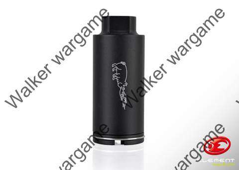Full Metal Noveske Style M4 Flash Hider - Black