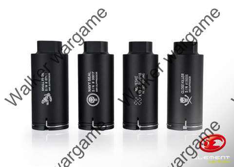 Full Metal Noveske Style M4 Flash Hider - Black