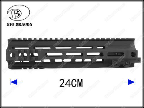 BD MK4 9.5incl M-LOK Rail MLOK Rail Black BD9503BK9.5