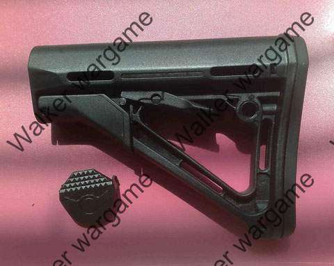 PTS CTR Carbine Stock with Butt Pad - Tan