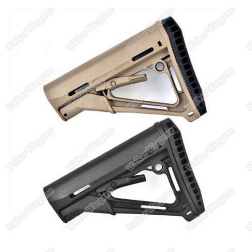 PTS CTR Carbine Stock with Butt Pad - Tan