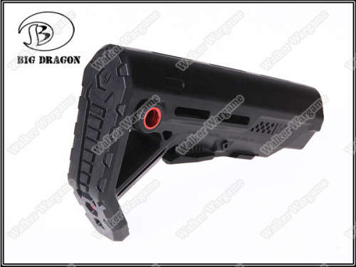 Big Dragon Viper Mod1 Tactical Adjustable Butt Stock for M4/M16 Series Airsoft AEGs - Black