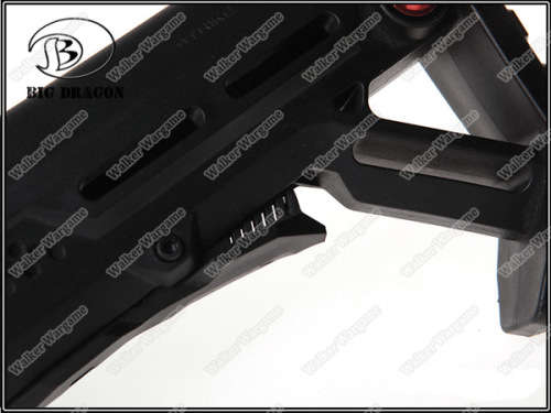 Big Dragon Viper Mod1 Tactical Adjustable Butt Stock for M4/M16 Series Airsoft AEGs - Black