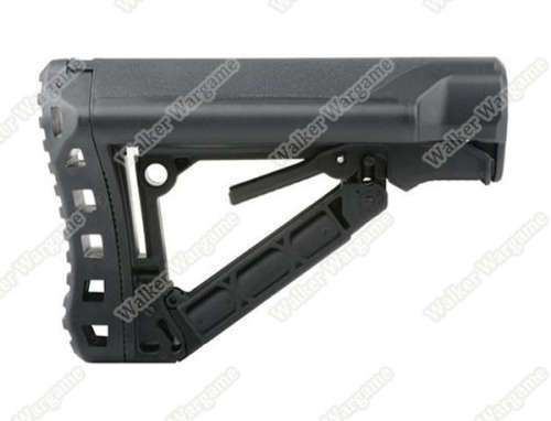 G&G GOS V3 M4 AR15 M16 Tactcial Butt Crane Stock - Black (Hold Crane Stock Battery)