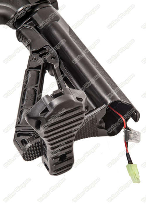 G&G GOS V3 M4 AR15 M16 Tactcial Butt Crane Stock - Black (Hold Crane Stock Battery)