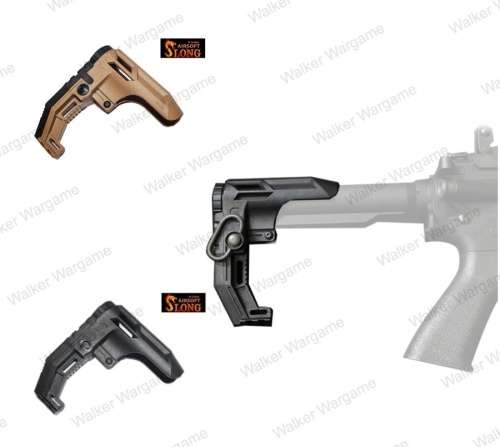 Slong M4 NGEL of Death Tactical Butt Stock Tan