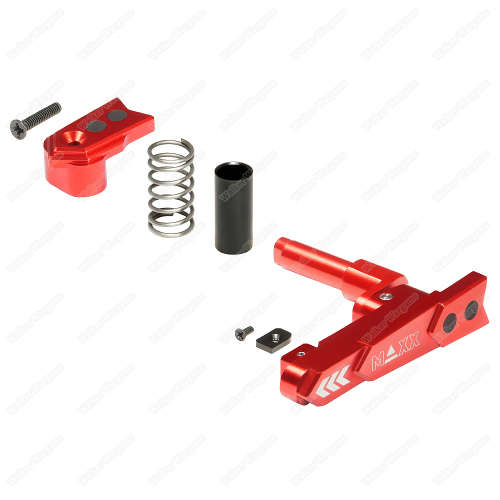 MAXX CNC Aluminum Advanced Magazine Release (Style A) (Red)