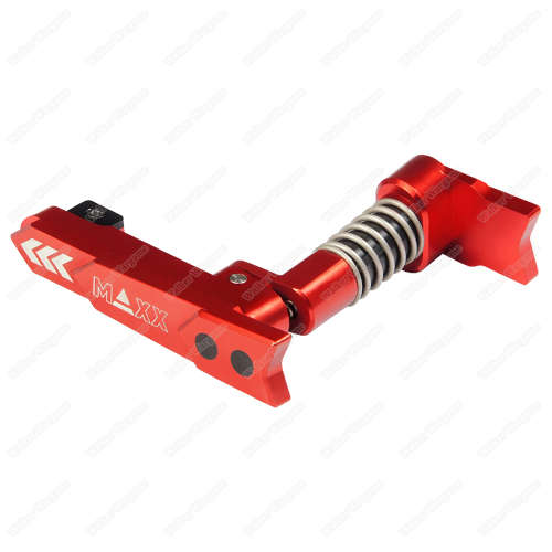 MAXX CNC Aluminum Advanced Magazine Release (Style A) (Red)