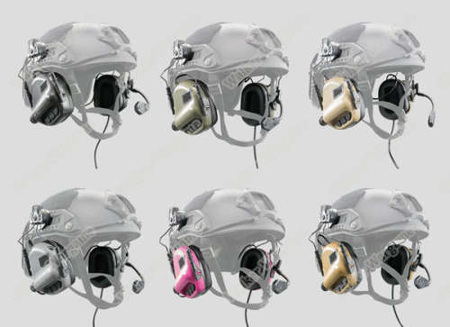 M11 EARMOR ARC Fastjump Helmet Rails Adapter Attachment Kit for Earmuff