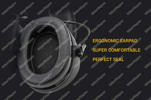 EARMOR M30 Sport Shooting Electronic Hearing Protector with AUX