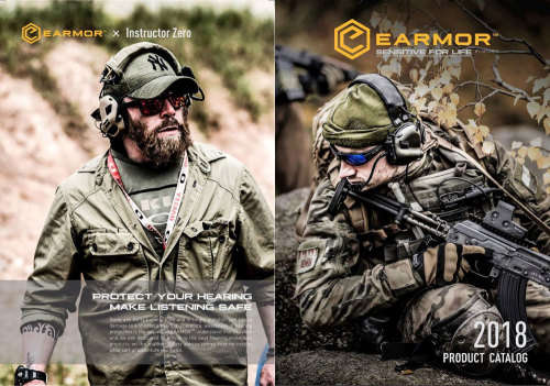Black EARMOR M32 Noise Reducing Headset MOD3 Electronic Communication Hearing Protector