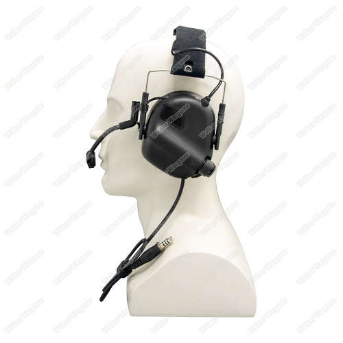Black EARMOR M32 Noise Reducing Headset MOD3 Electronic Communication Hearing Protector