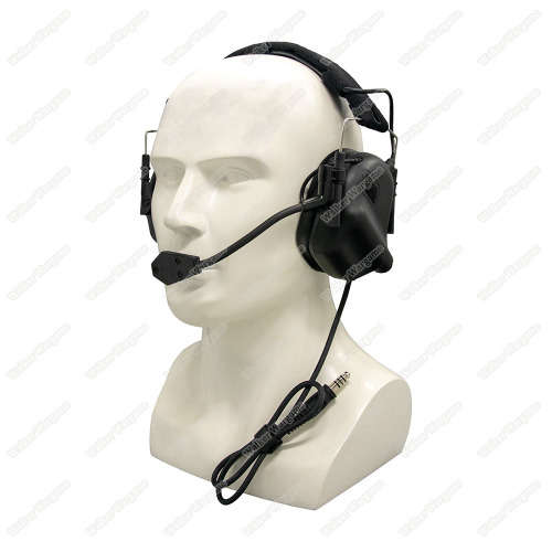 Black EARMOR M32 Noise Reducing Headset MOD3 Electronic Communication Hearing Protector