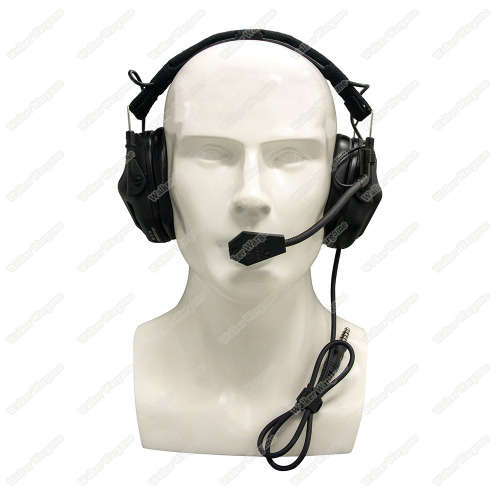 Black EARMOR M32 Noise Reducing Headset MOD3 Electronic Communication Hearing Protector
