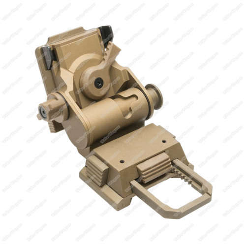 Tan - FMA L3 G24 Style NVG Mount for PVS-15/18 Type Mock NVGs
