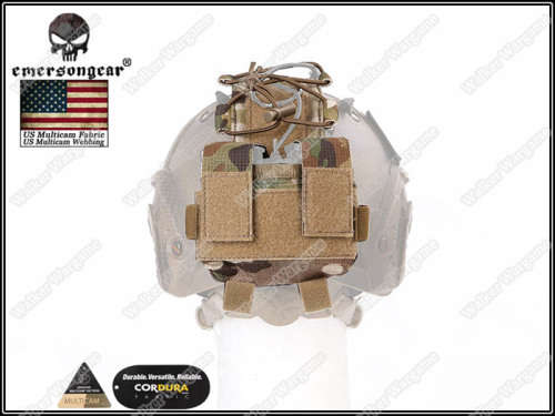 Emerson MK2 Helmet Battery Pouch Counter Weight Multicam