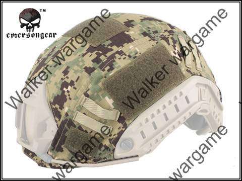 Fast Jump Helmet Camo Cover - AOR2 Digital Woodland