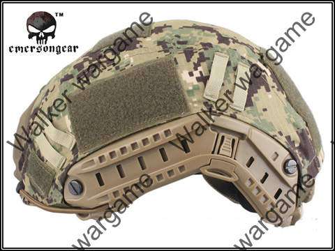 Fast Jump Helmet Camo Cover - Multicam Black