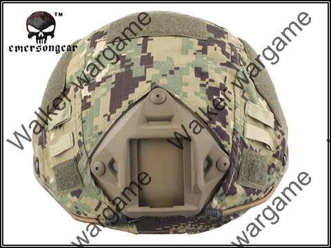 Fast Jump Helmet Camo Cover - Multicam Black