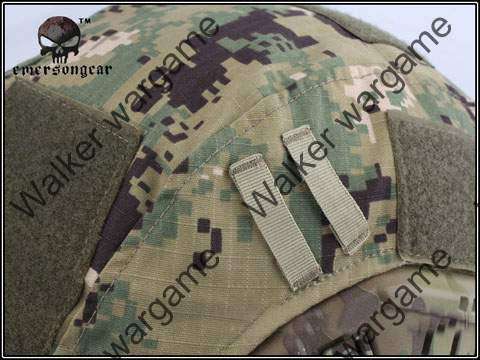 Fast Jump Helmet Camo Cover - Multicam Black