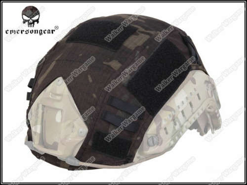 Fast Jump Helmet Camo Cover - Multicam Black