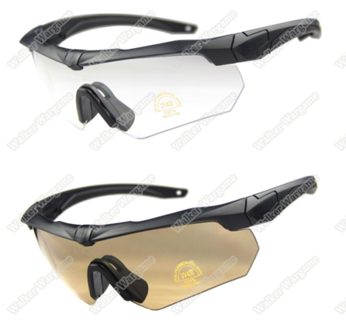 SZGESS Tactical Shooting Glasses Protective Glasses With 3 Set Lens - BL