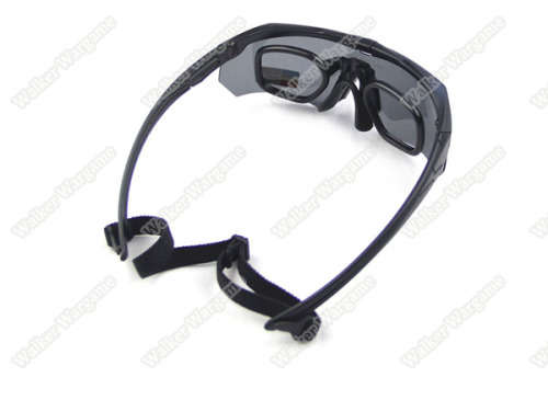 SZGESS Tactical Shooting Glasses Protective Glasses With 3 Set Lens - BL