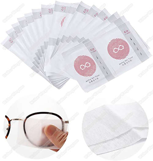 Anti Fog Warp Disposable Wet Tissue