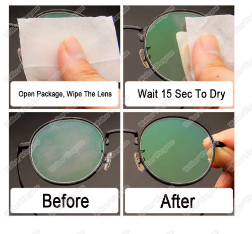 Anti Fog Warp Disposable Wet Tissue