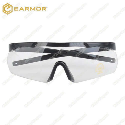 Earmor S01 Shooting Glasses ANSI Z87.1 With Case - 3 Lens Set