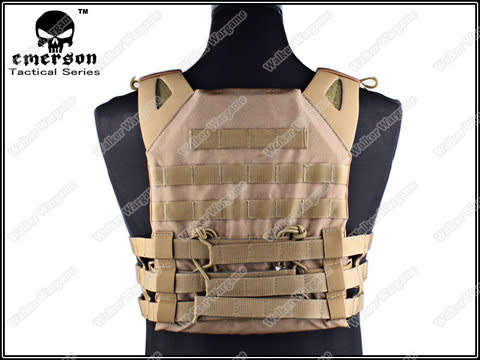 Tactical VT390 JPC Molle Vest Plate Carrier - Desert Tan